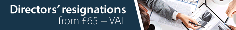 Directors' resignations - £65 + VAT
