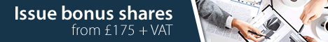 Issue new shares from only £135 + VAT